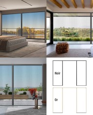 Moustiquaire pour porte et porte-fenêtre 2 vantaux avec exemples