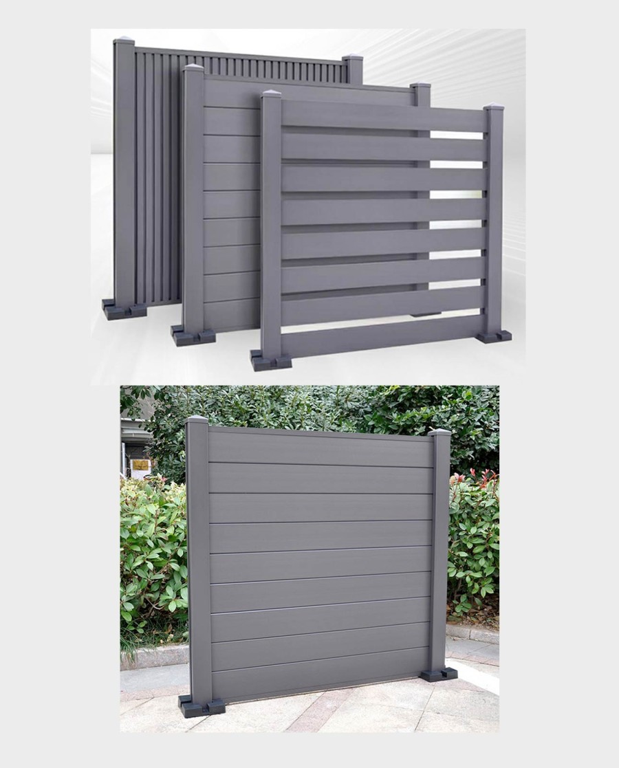 Bordure en aluminium type C2 pour maison et jardin