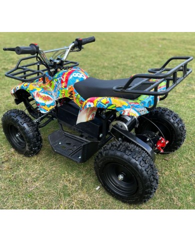 Quad enfant modèle EA09 multicouleur arrière
