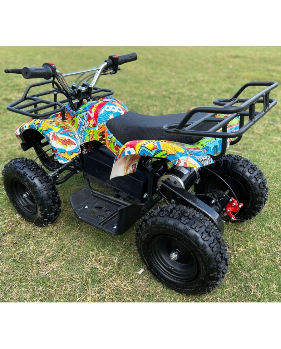 Quad enfant modèle EA09 multicouleur arrière