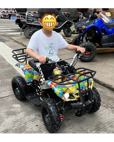 Quad enfant modèle EA09 multicouleur monté