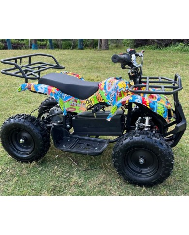 Quad enfant modèle EA09 multicouleur côté