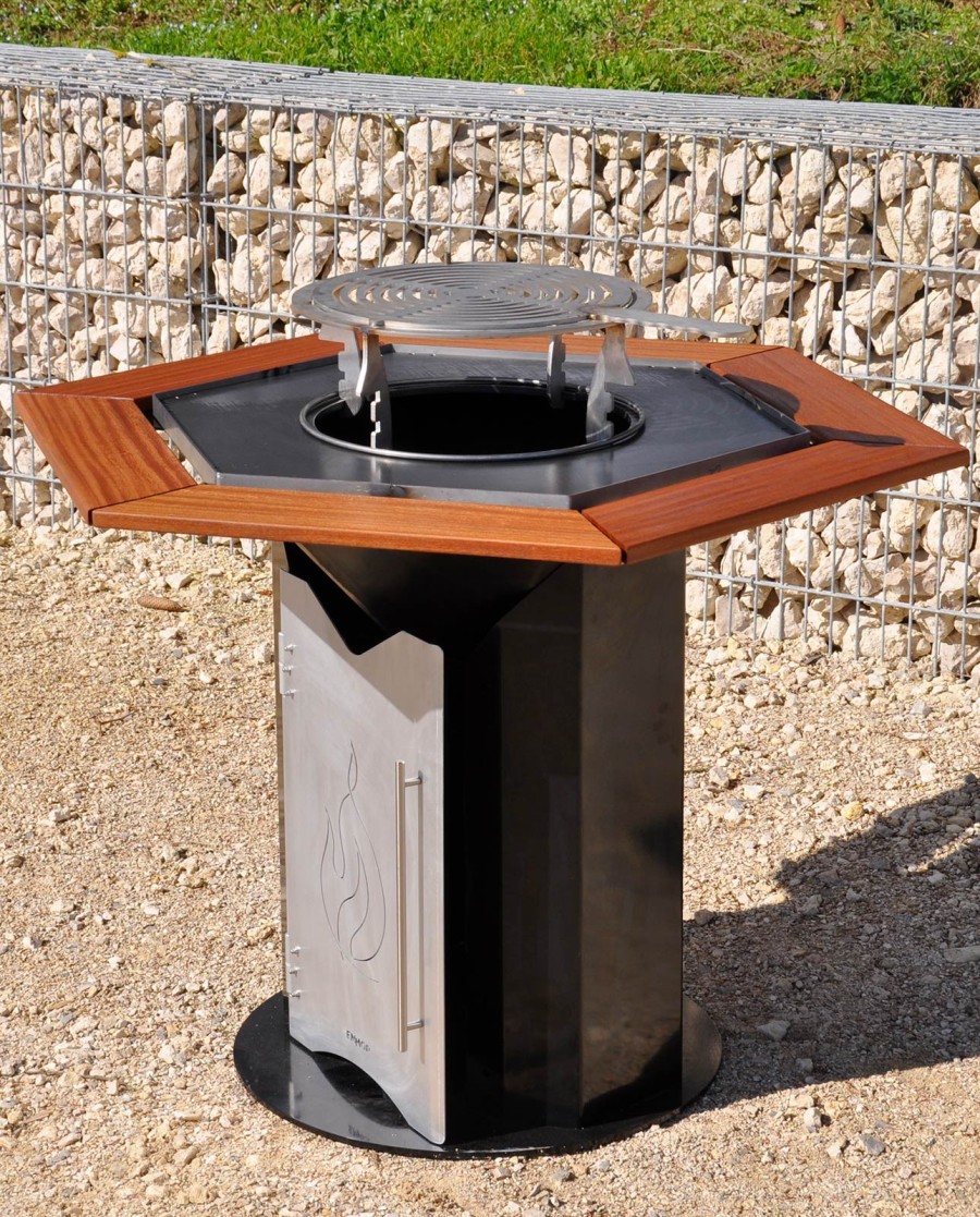 Braséro EMMOP fabriqué en France vue avant