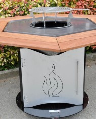 Braséro EMMOP fabriqué en France porte flamme