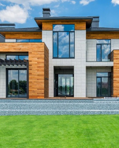 Gazon synthétique haut de gamme 35 mm - Fibres multidirectionnelles