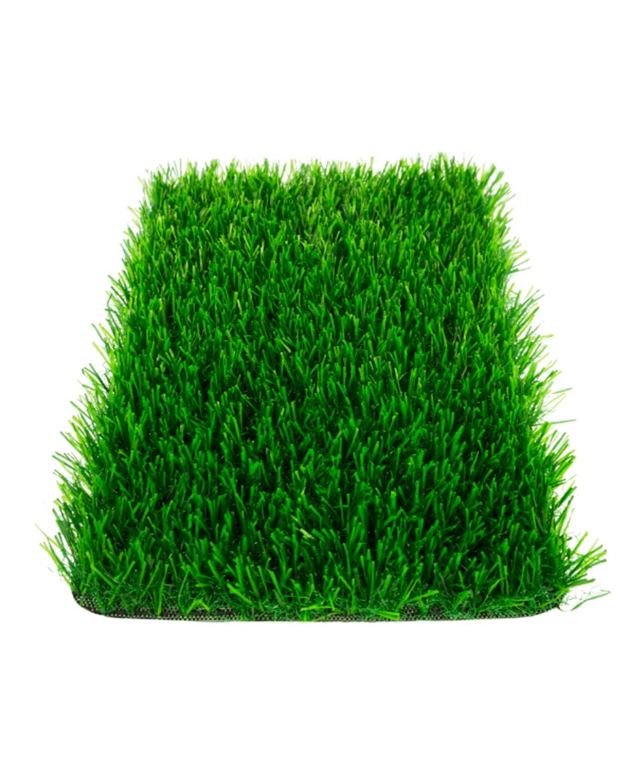 Gazon synthétique haut de gamme 35 mm - Fibres multidirectionnelles
