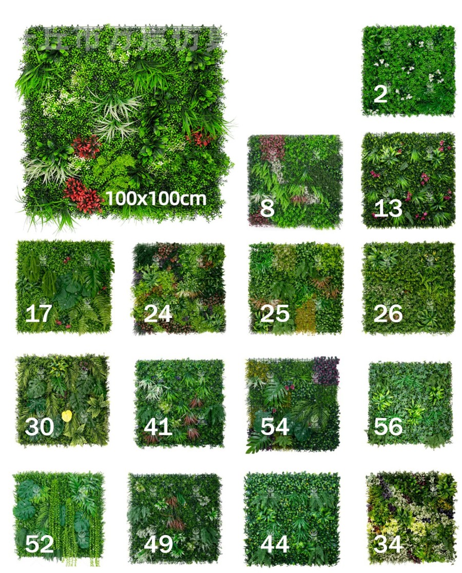 Décoration murale en 1 x 1 m (15 motifs)