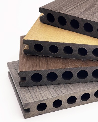 Lames composite pour le sol 139 mm x 22.5 mm en différents coloris