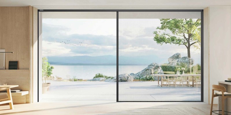 Moustiquaire pour porte-fenêtre